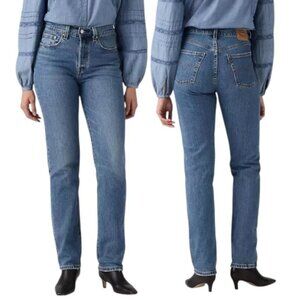 Levi’s 501 Original Fit Jeans Size 30 Medium Indigo Worn In Blue Wash
